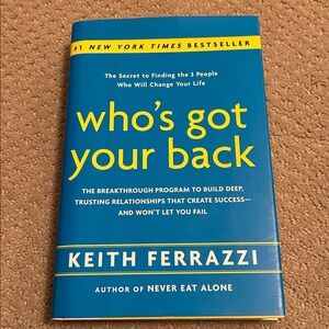 Who’s got your back - secret to finding the 3 people who will change your life